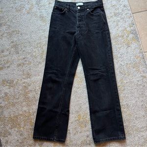 Zara black jeans size 4